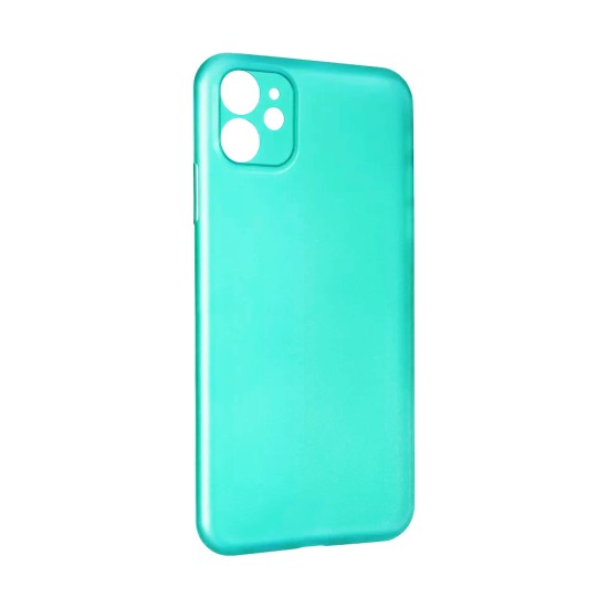 Capa de Silicone com Moldura de Câmera para Apple iPhone 11 Verde